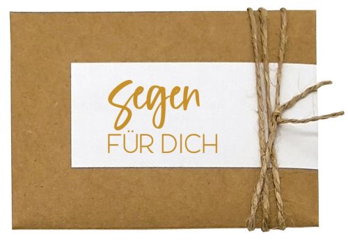 Karten-Box - Mutmacher 'Segen für dich' - Text