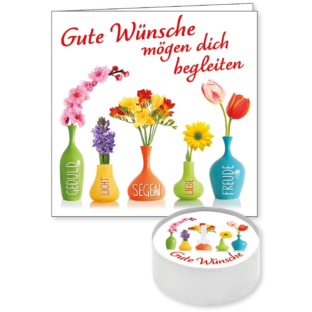 Gute Wünsche mögen dich begleiten