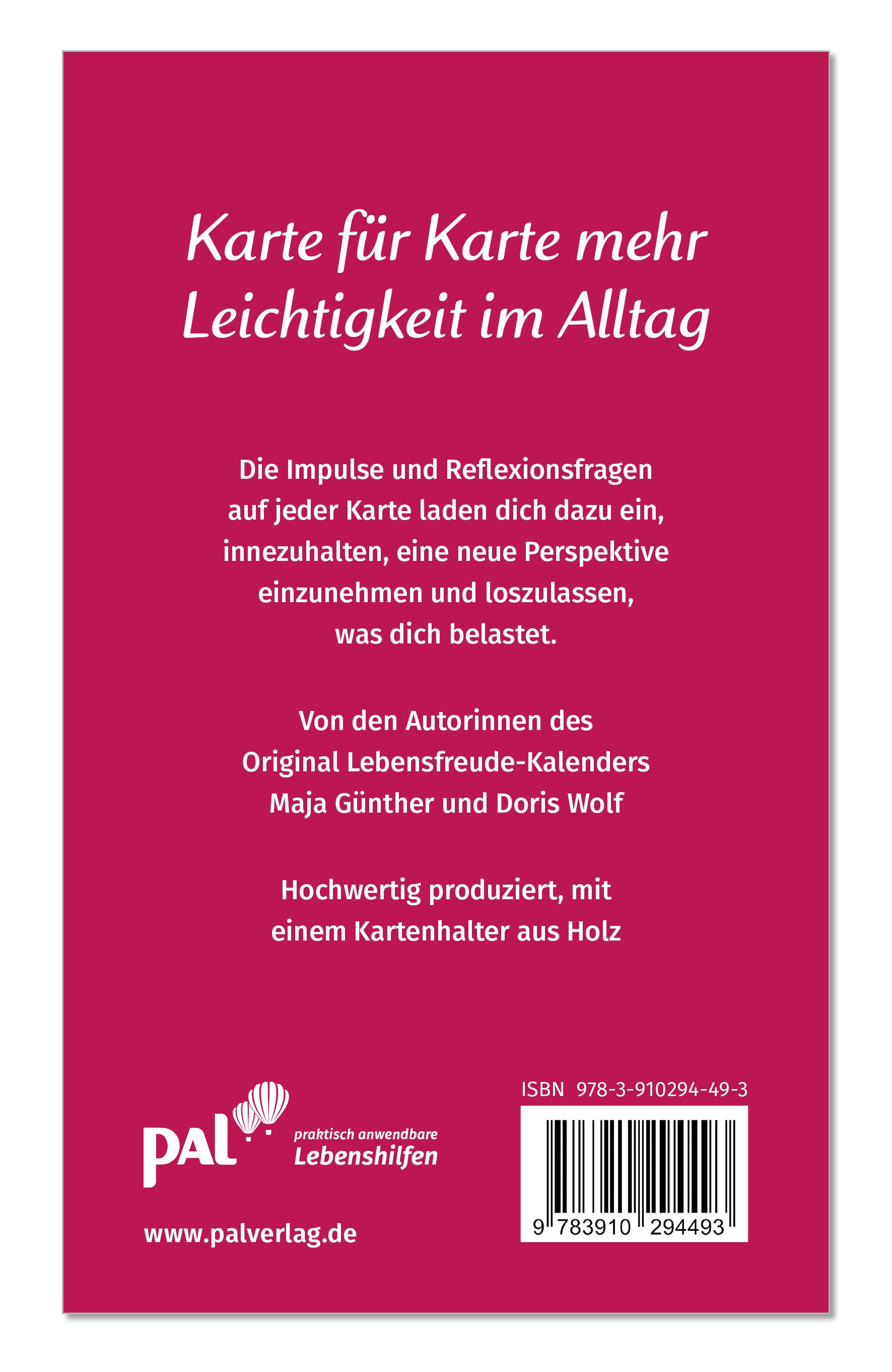 Karten-Box - Zeit für Lebensfreude