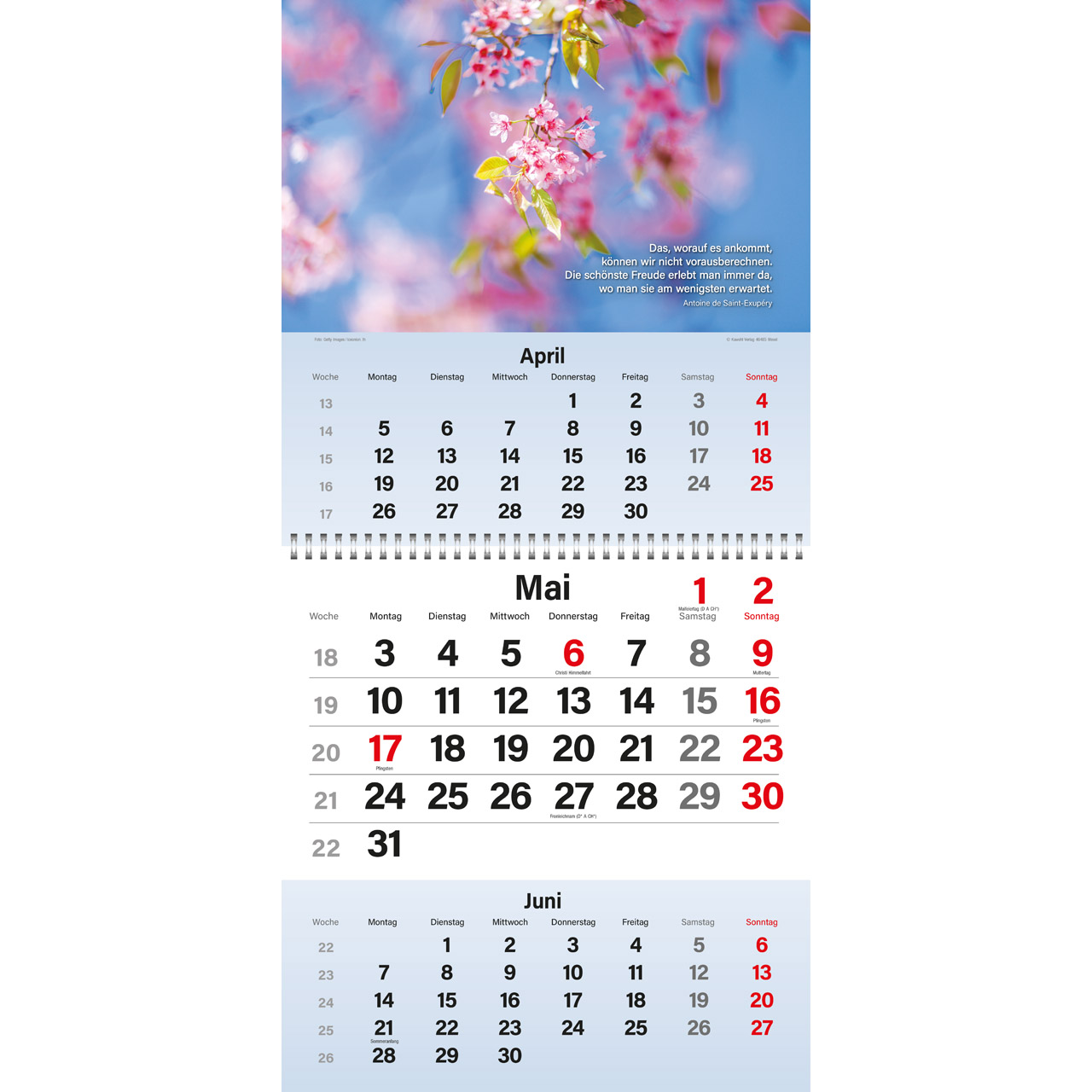 Terminkalender - Gott segne meinen Tag 2027