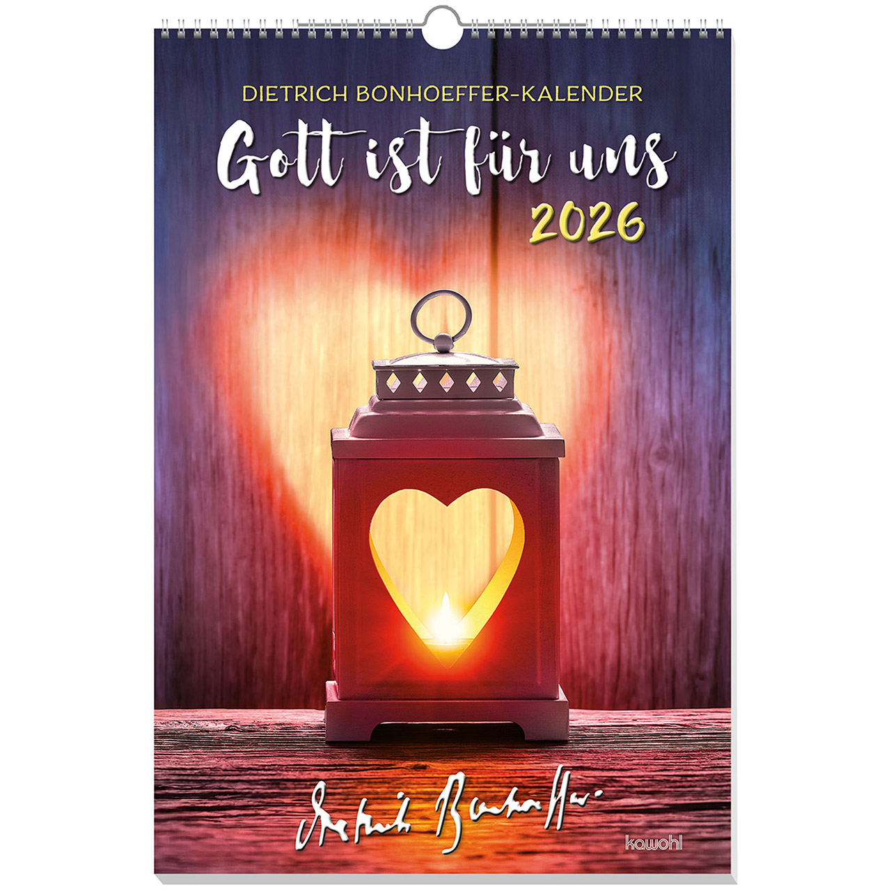 Gott ist für uns 2026 Wandkalender - Gott ist für uns 2026