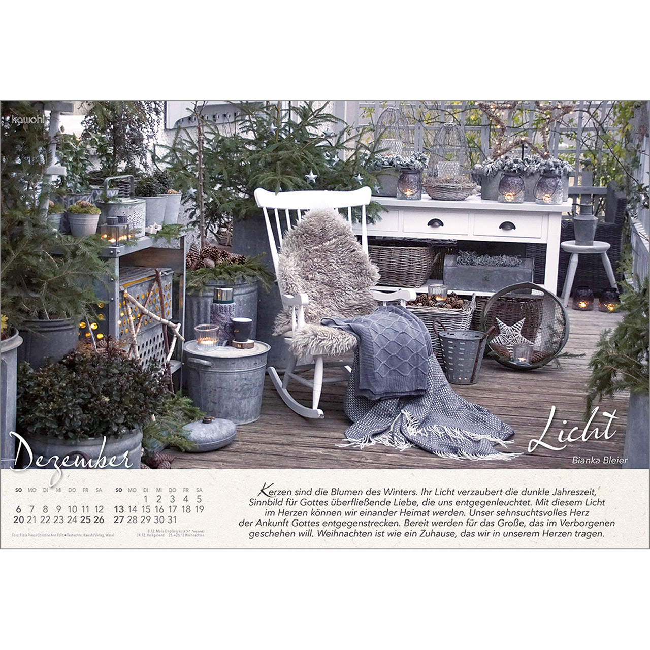 Wandkalender - Wo Himmel und Erde sich berühren 2026