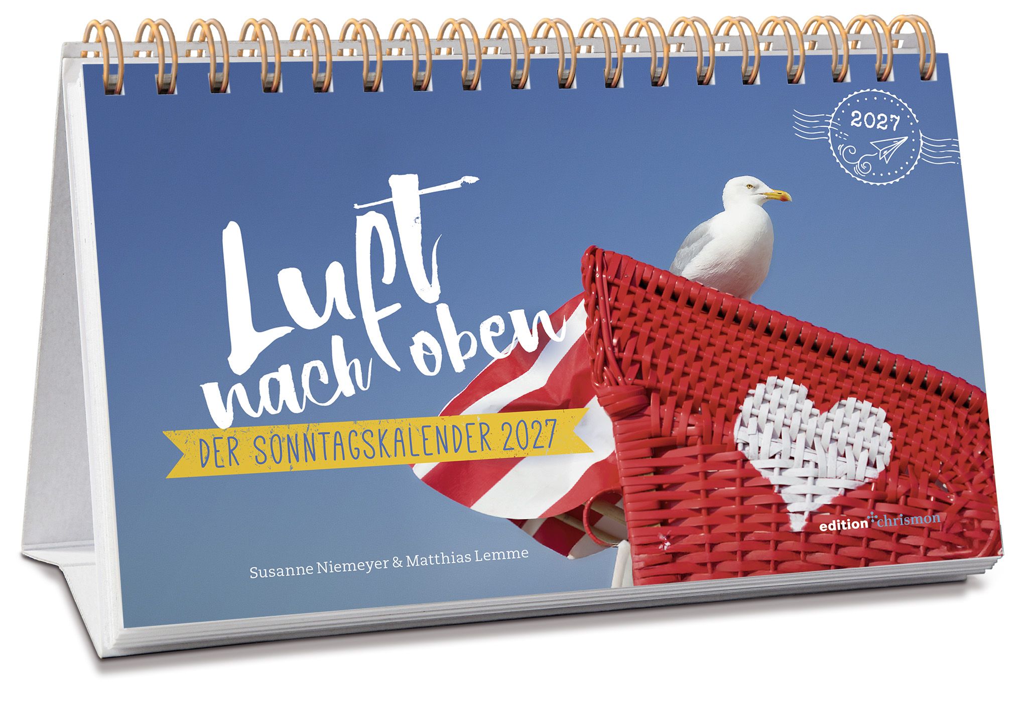 Aufstellkalender - Luft nach oben 2027
