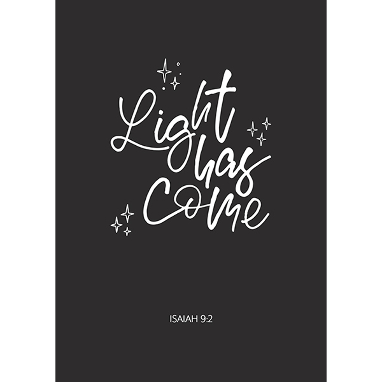Postkarte - Postkarte 'Light has come'
