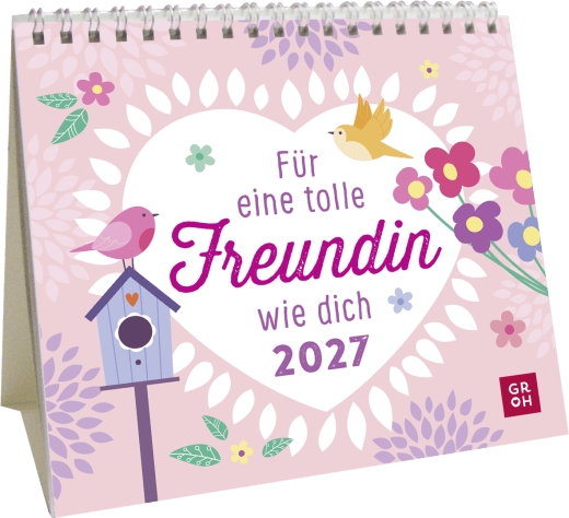 Aufstellkalender - Für eine tolle Freundin wie dich 2027