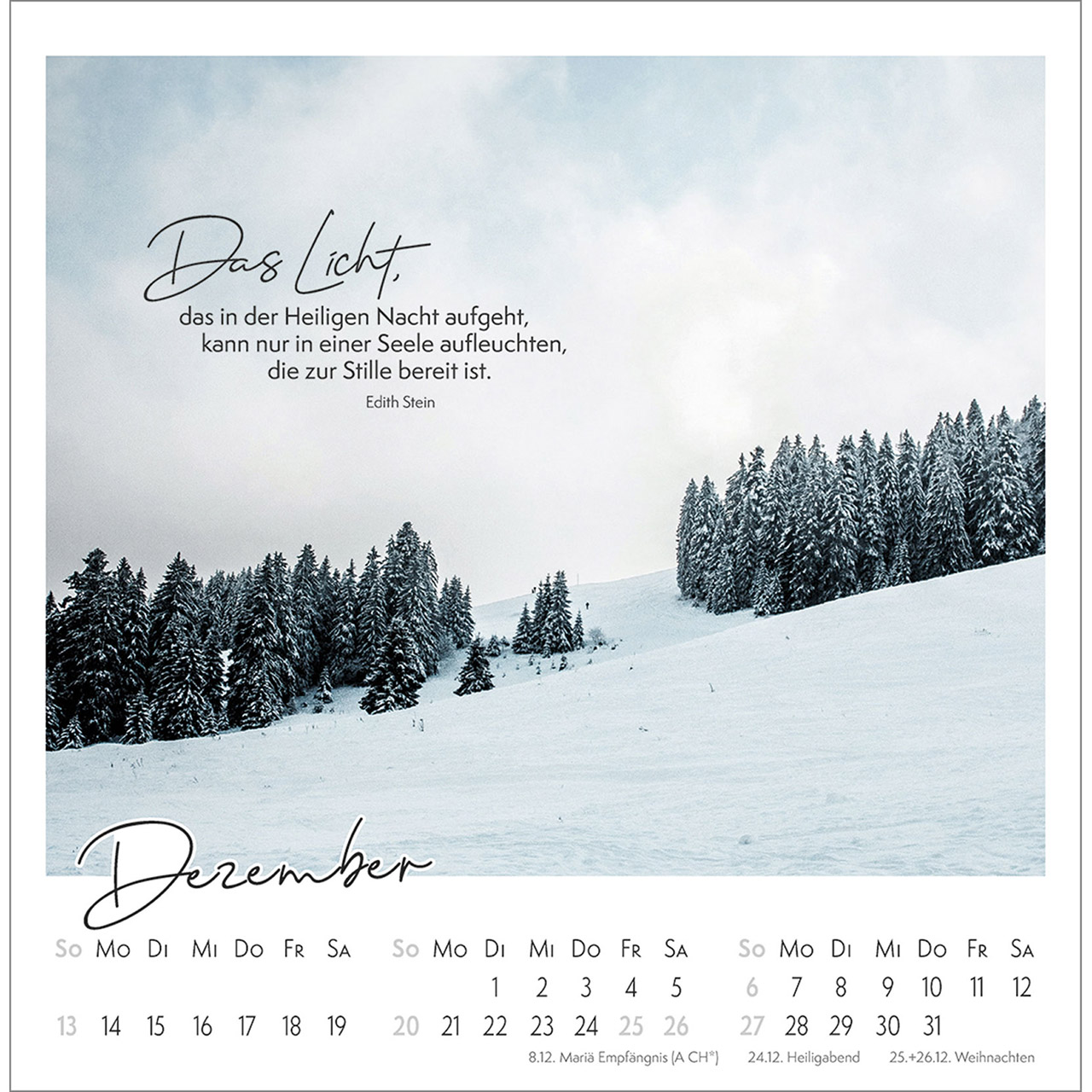 Postkartenkalender - Kleine Auszeit im Grünen 2026