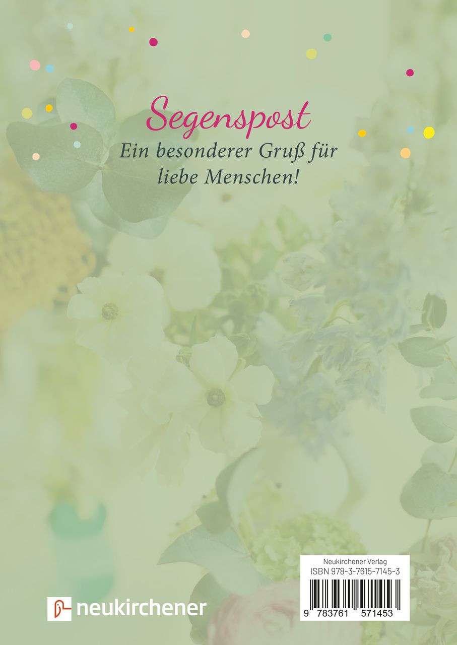 Grußheft - Segenspost zum Geburtstag