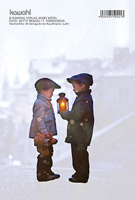 Faltkarte - Tragt in die Welt - Kinder Laterne