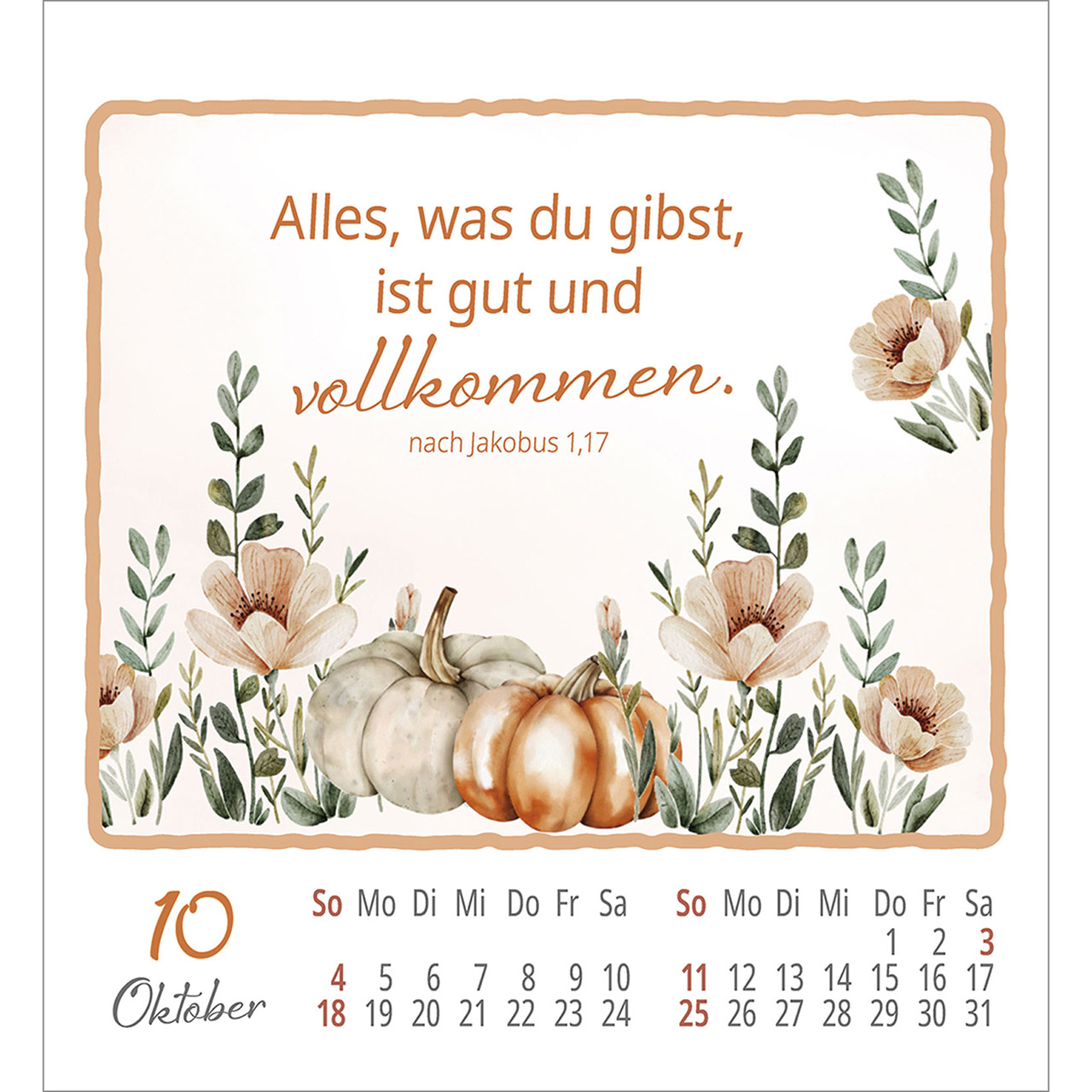 Aufkleberkalender - Wohlfühlen bei Dir 2026