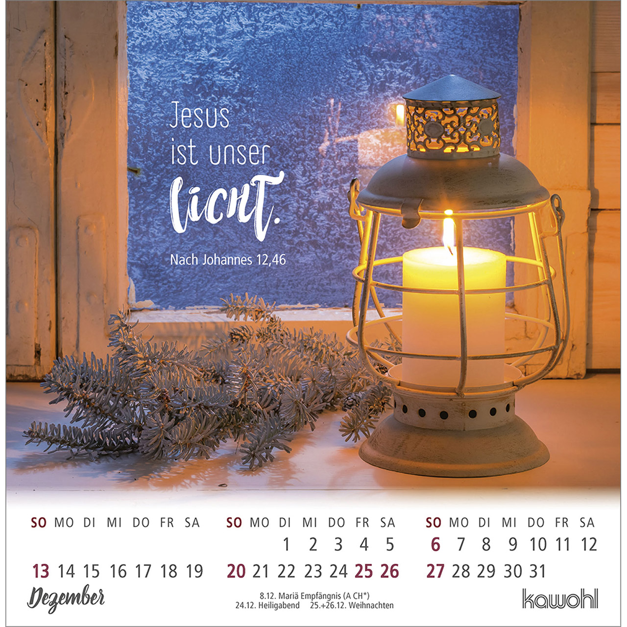 Postkartenkalender - Ankommen & leben 2026