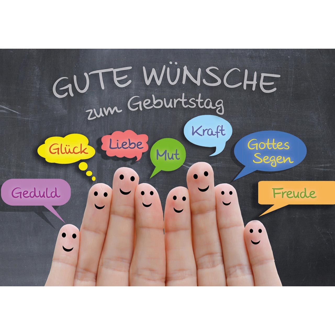 Gute Wünsche zum Geburtstag