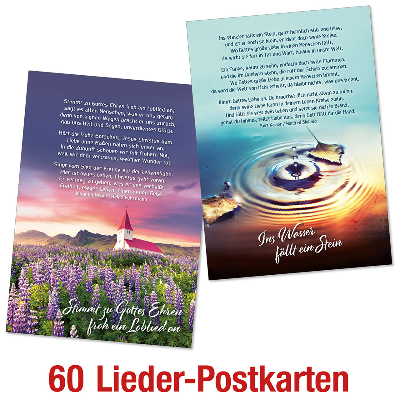 Spar-Paket: Lieder Postkarten-Paket - Spar-Paket: Lieder