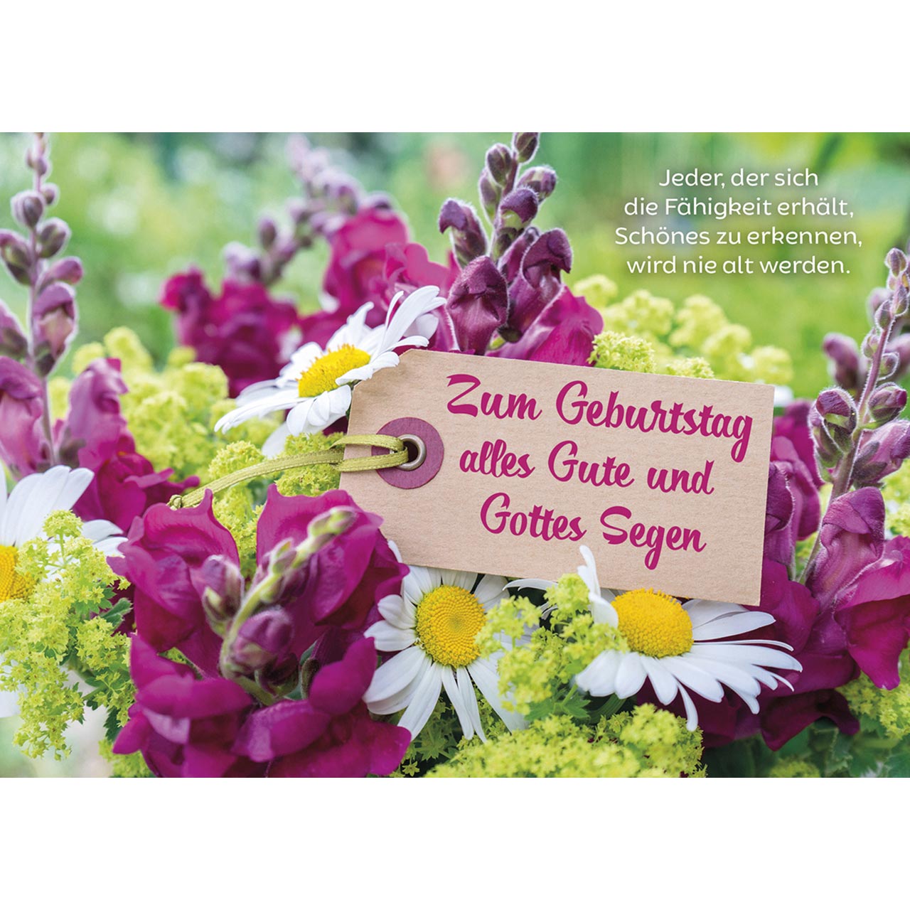 Zum Geburtstag alles Gute Zum Geburtstag alles Gute