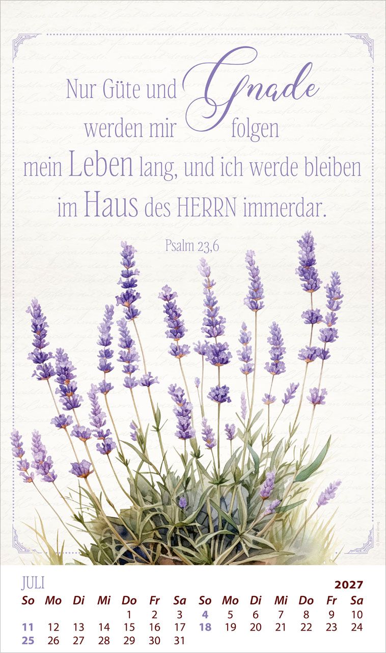 Posterkalender - Die Kraft der Worte 2027 Posterkalender