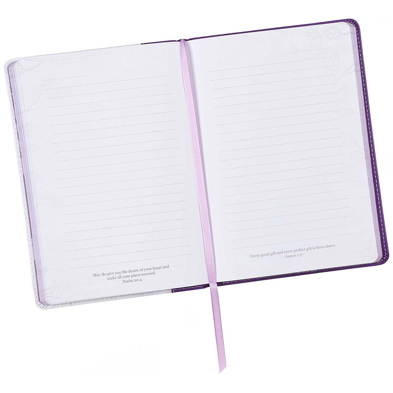 Notizbuch - His mercies are new every morning - Pfingstrosen