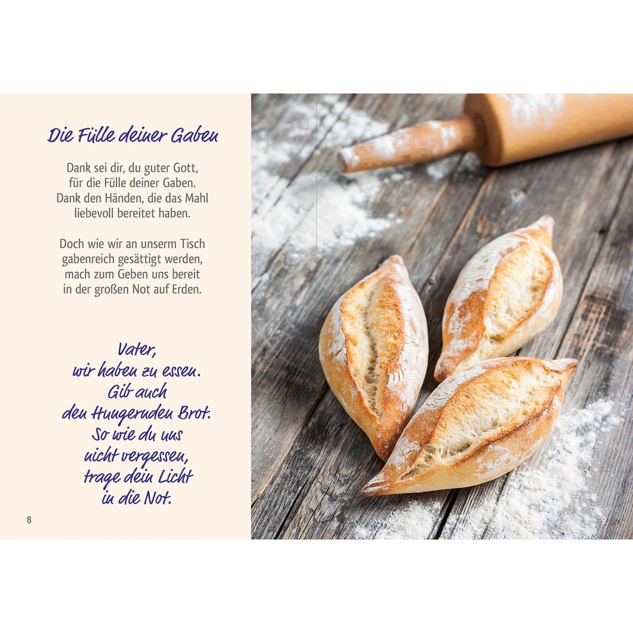 Grußheft - Dank sei dir, dass du uns liebst - Topf mit Gemüse