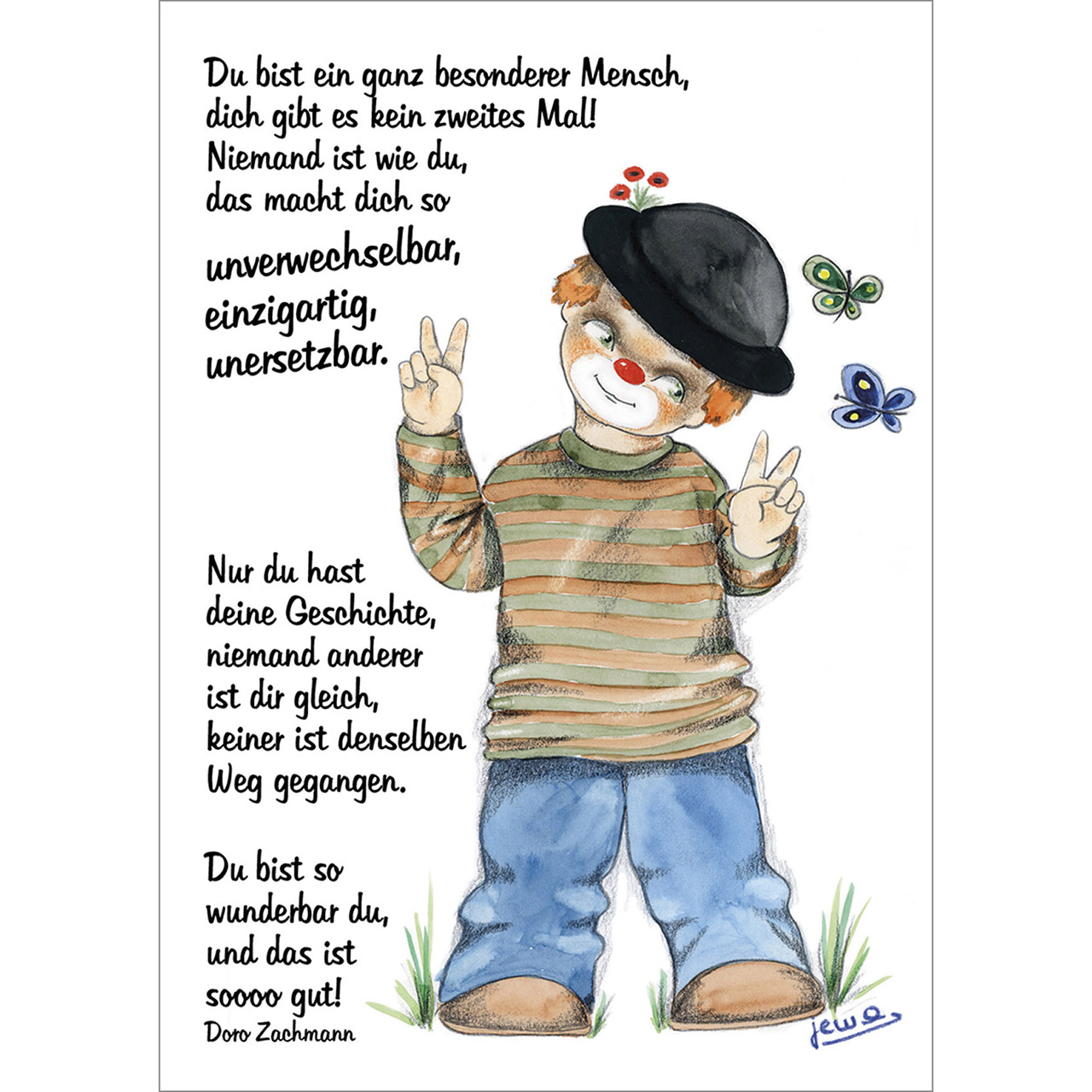 Du bist ein ganz besonderer Mensch