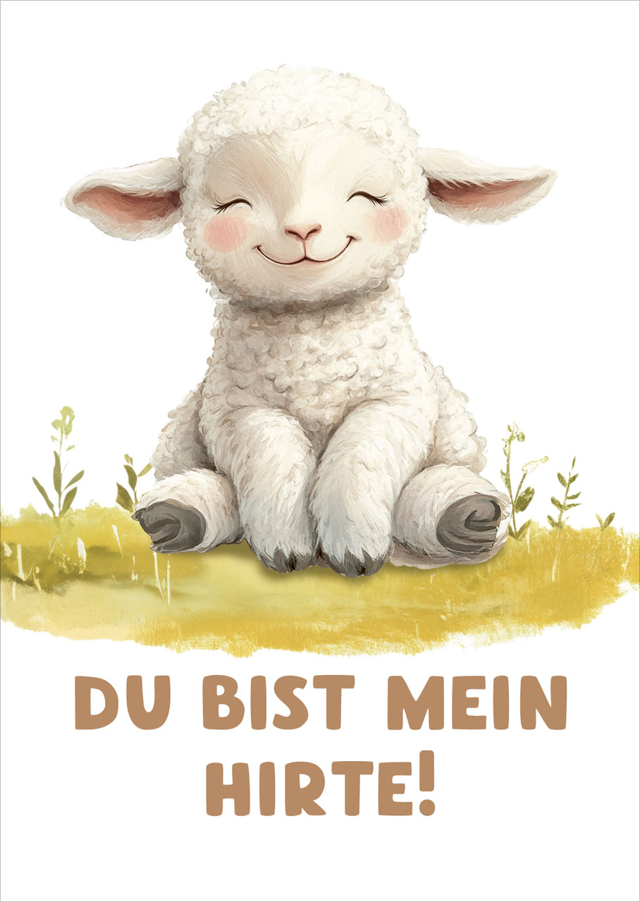 Karten-Box - Kartenbox "Du bist bei mir!"
