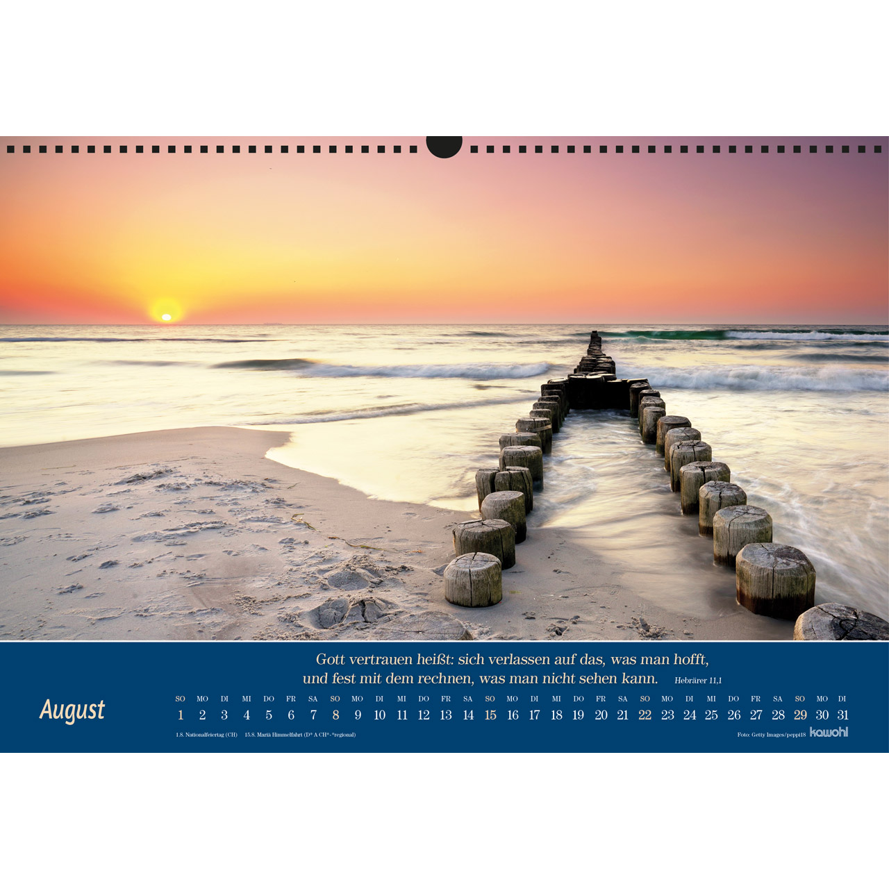 Wandkalender - Atemholen 2027