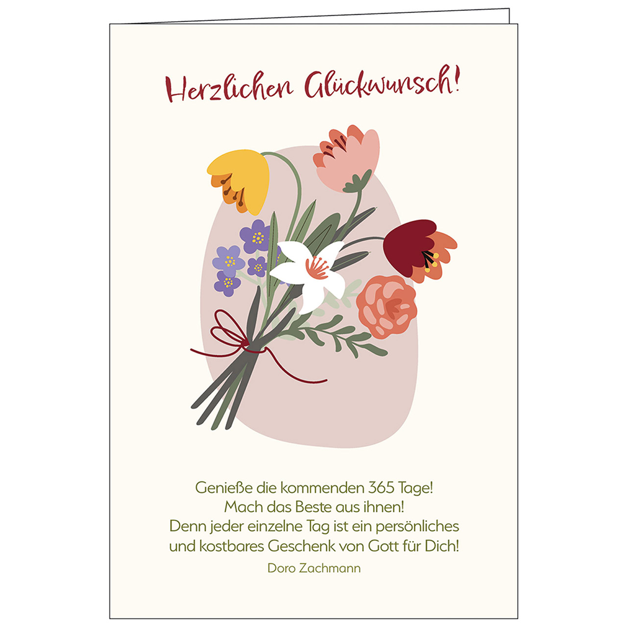 Herzlichen Glückwunsch!