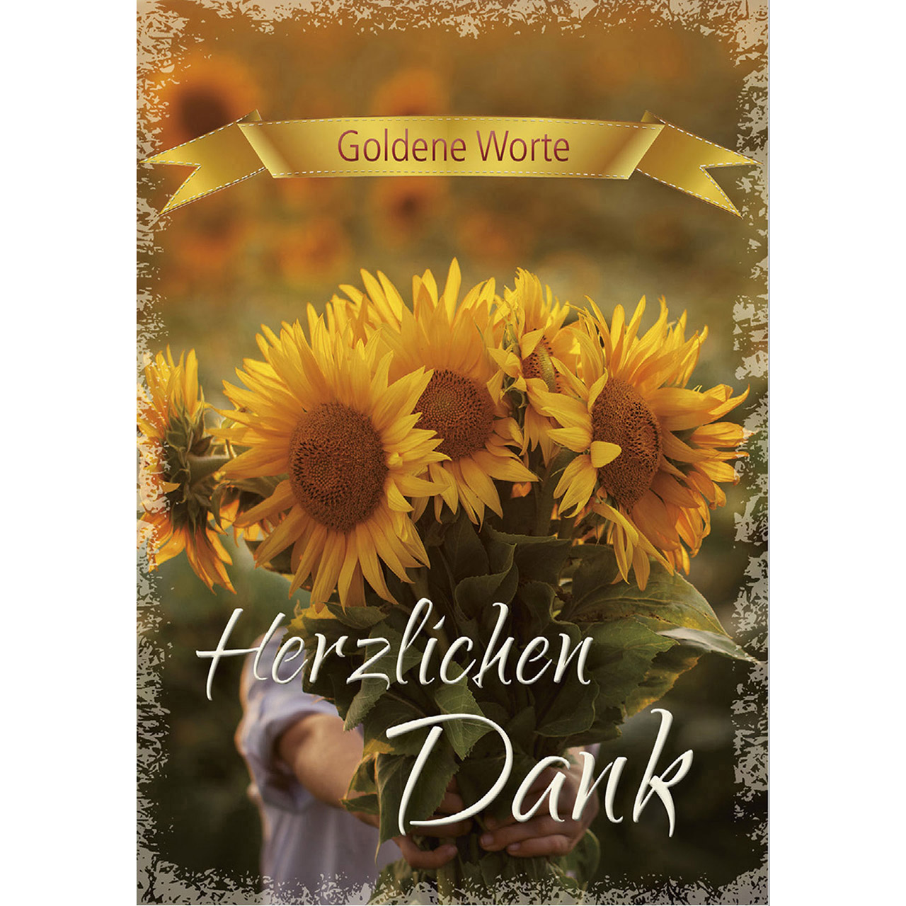 Goldene Worte - Herzlichen Dank