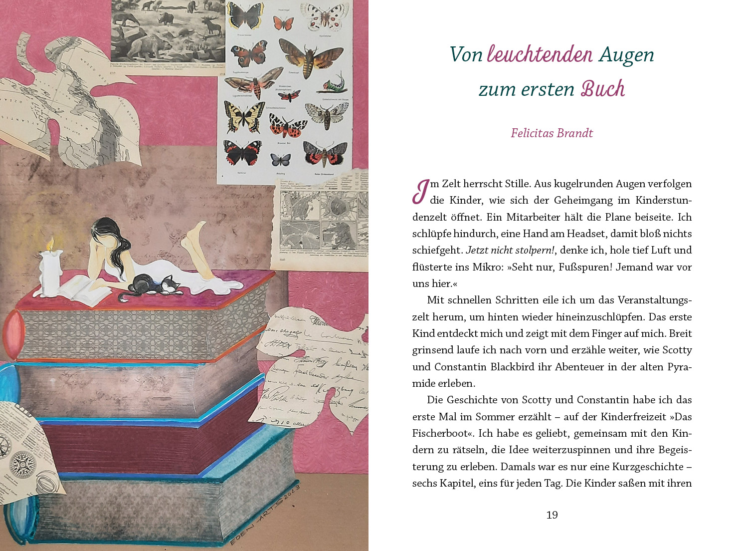Geschenkbuch - Man liest nur mit dem Herzen gut