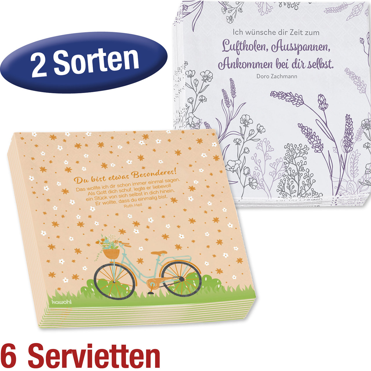 Servietten - Spar-Paket: Servietten