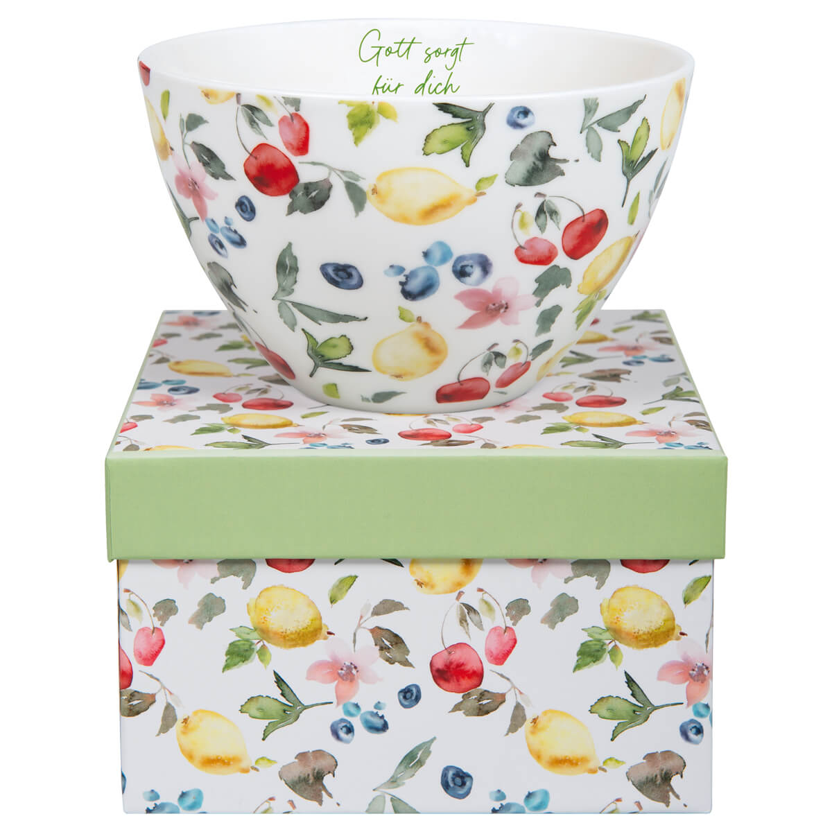 Müslischale - Müslischale "Gott sorgt für dich"