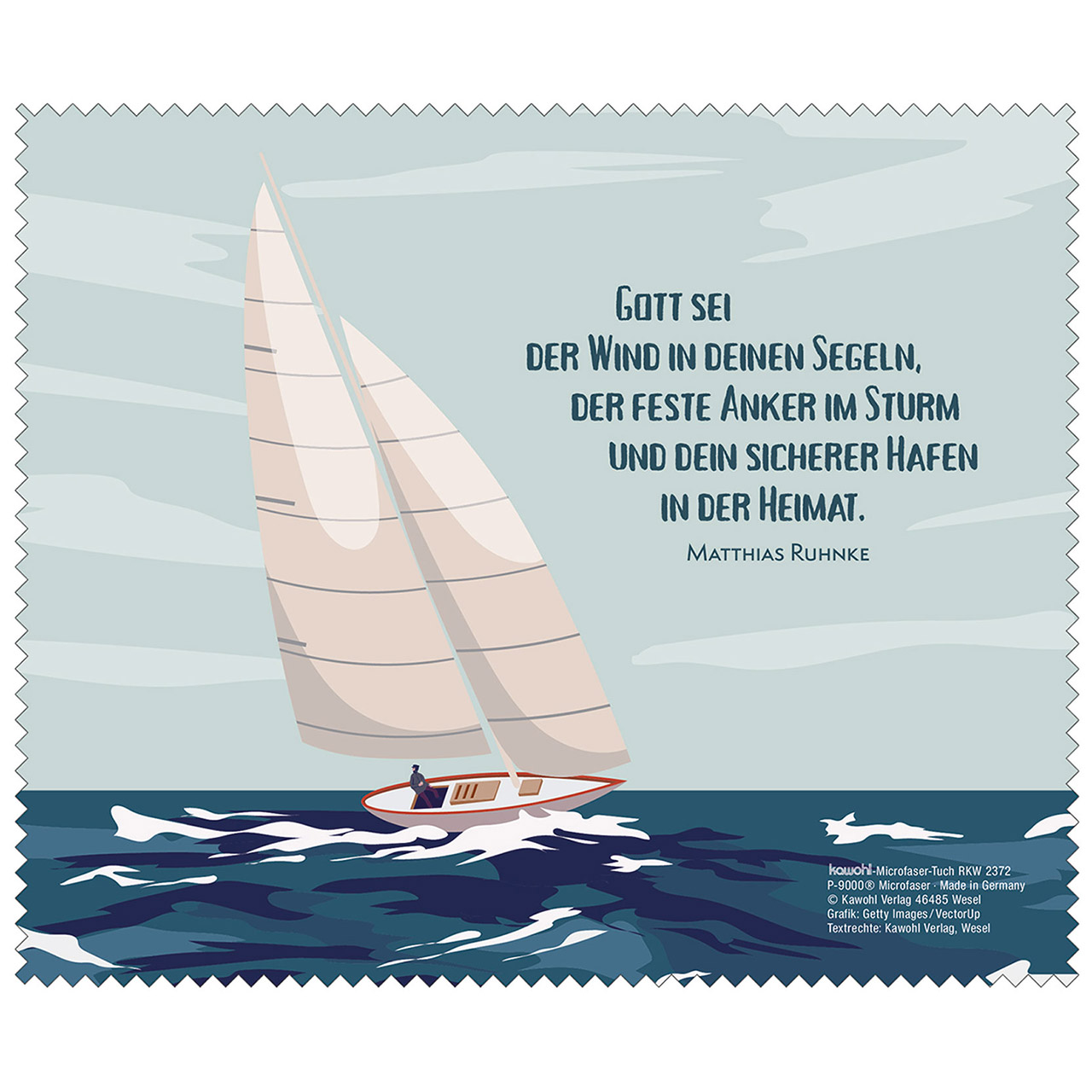 Gott sei der Wind in deinen Segeln