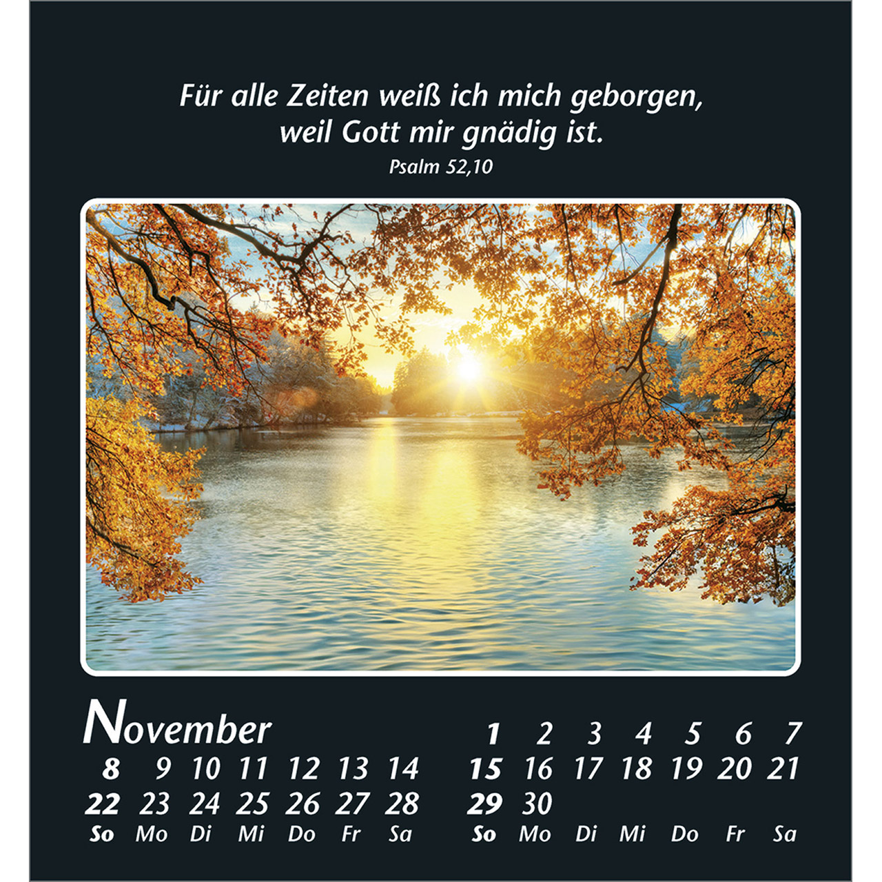 Tischkalender - Zeit der Stille 2026
