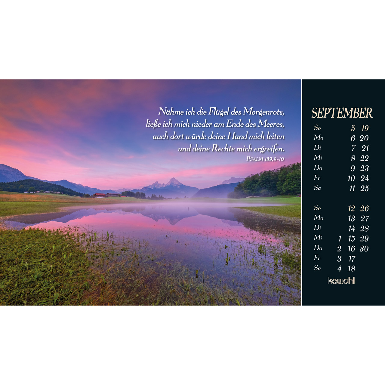 Postkartenkalender - Sehnsucht nach Unendlichkeit 2027