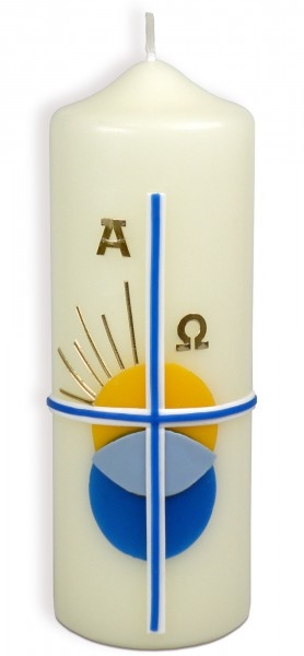 Kerze - Kerze 'Ostern' groß