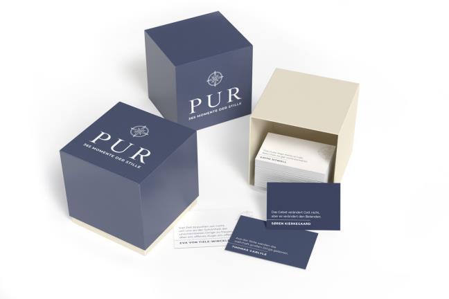 Karten-Box - Pur (Wortbox)