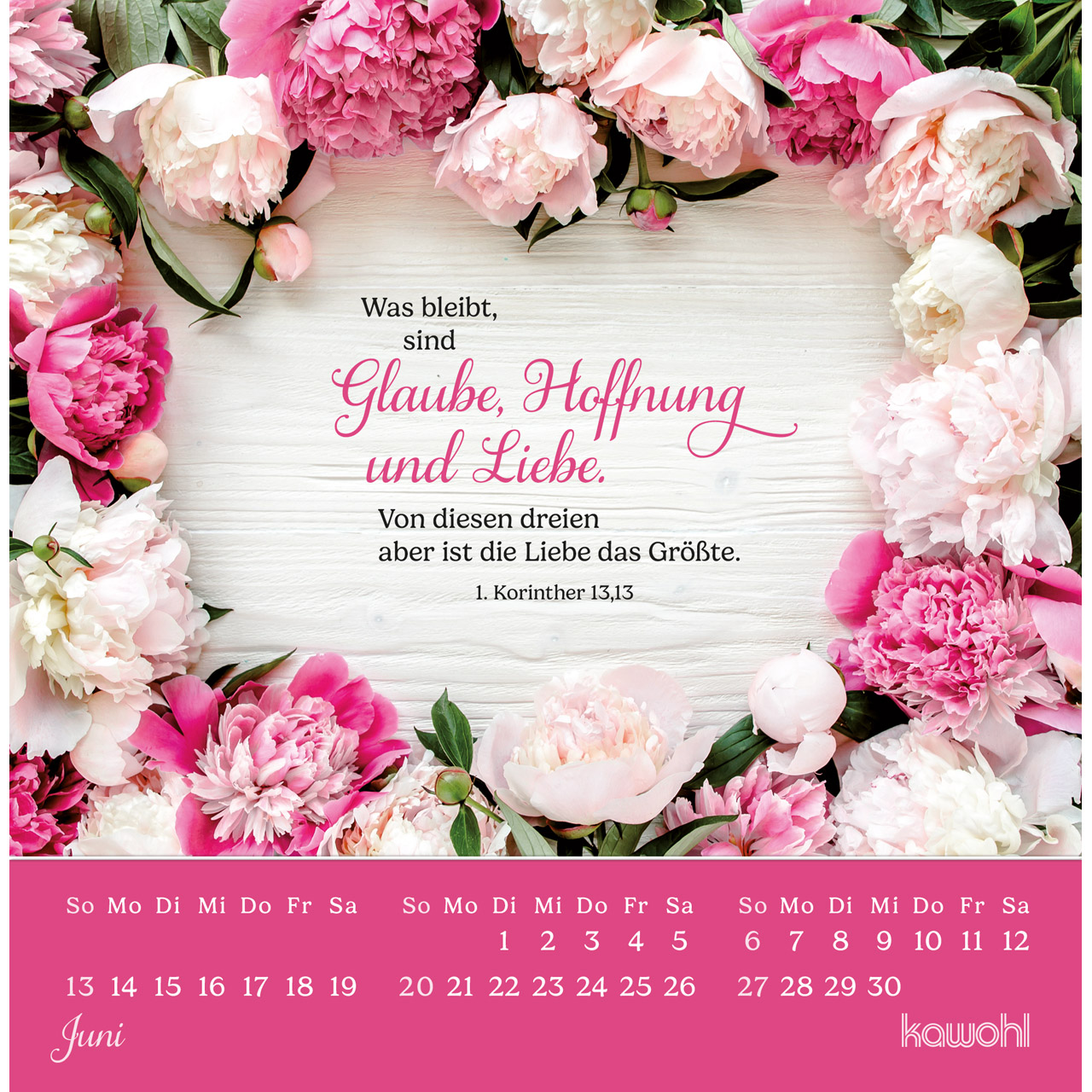 Postkartenkalender - Lieblingsworte für dich 2027