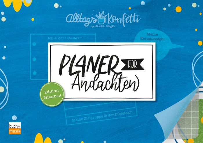 Notizblock - Notizblock A4 Andachten-Planer - Notizblock Sprechblase