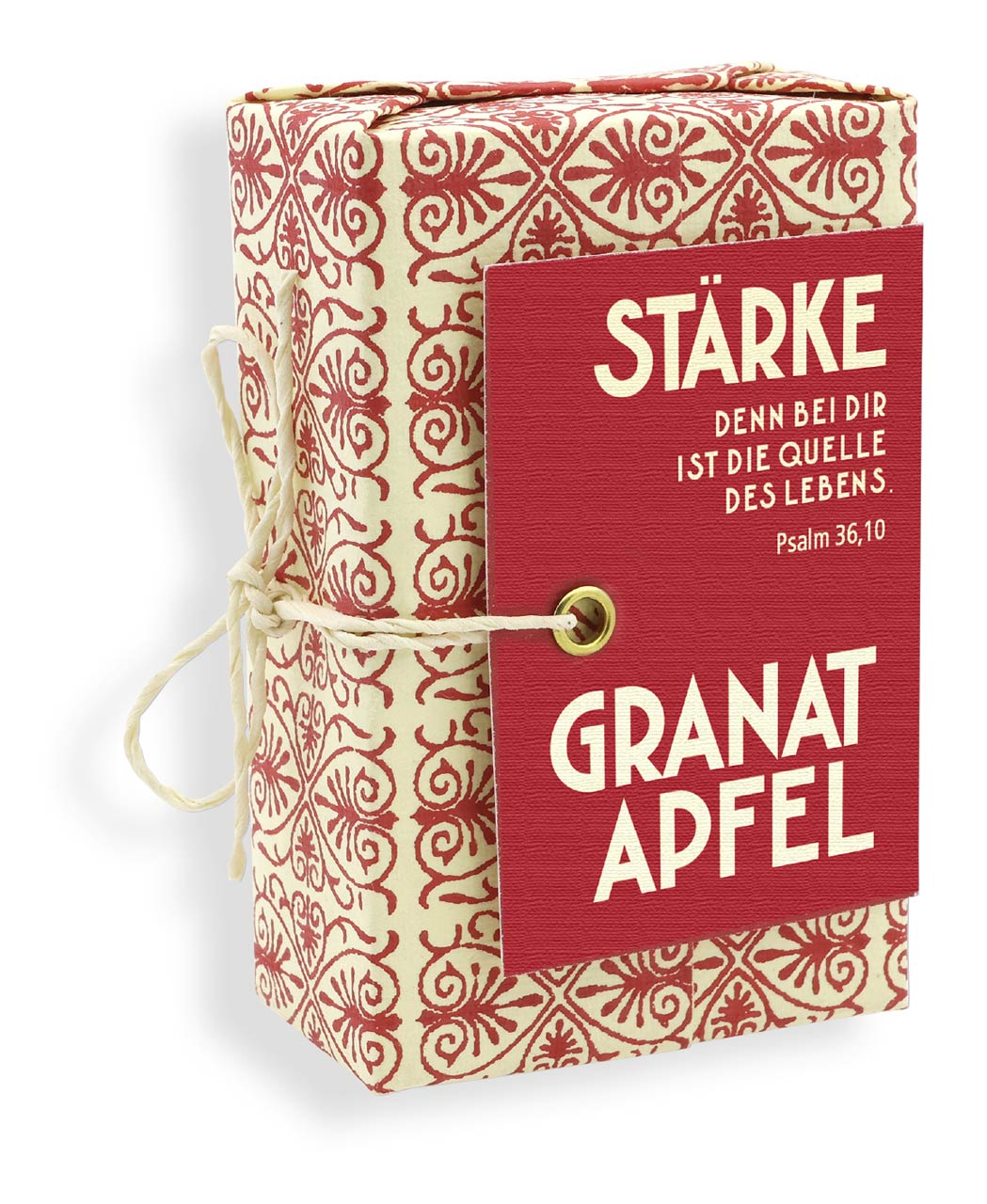 Seife - fest - Schafmilchseife Stärke - Granatapfel