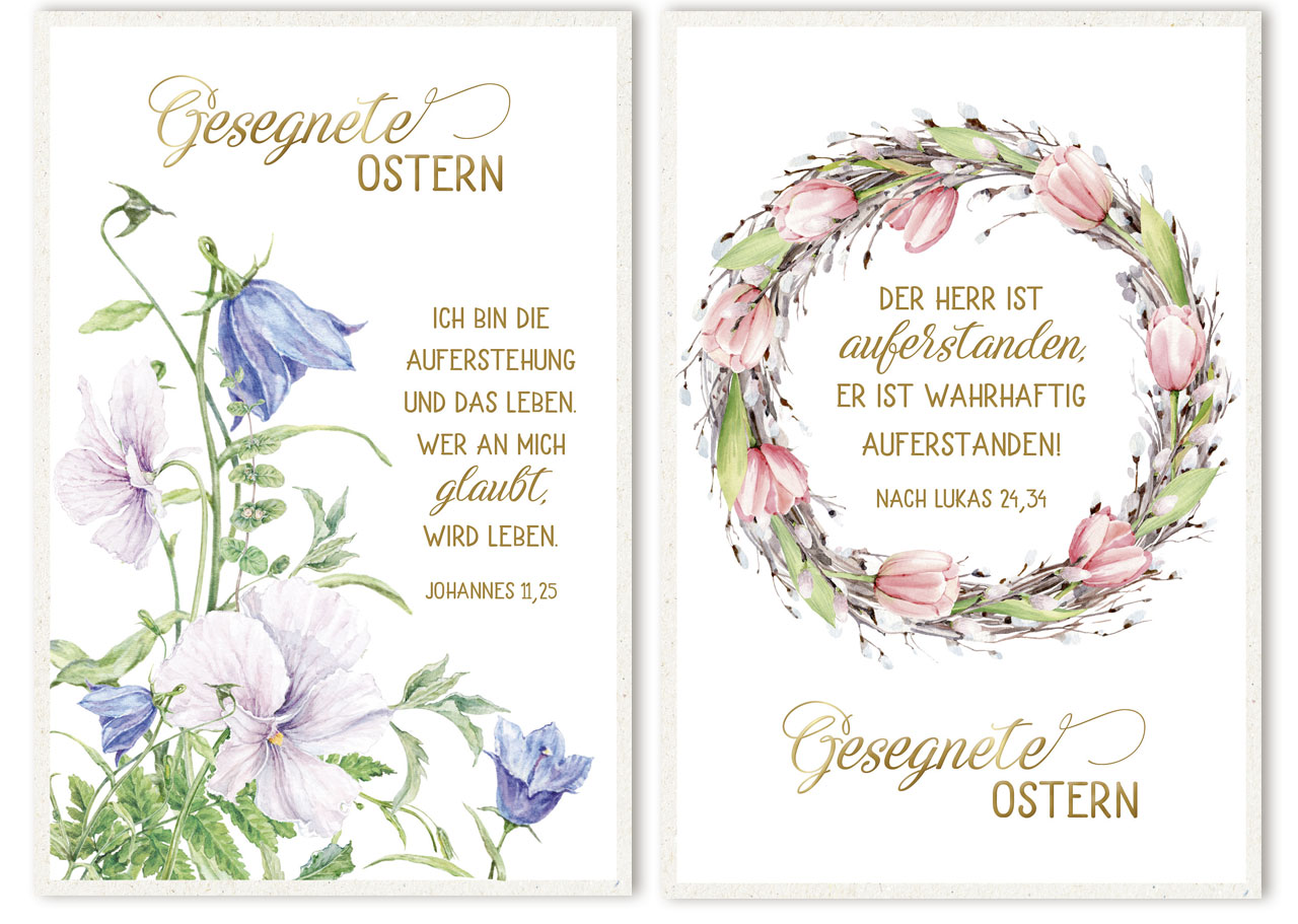 Minikarten zu Ostern