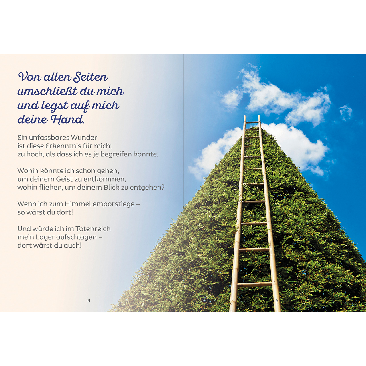 Grußheft - Du kennst mein Herz - Blume Knospe