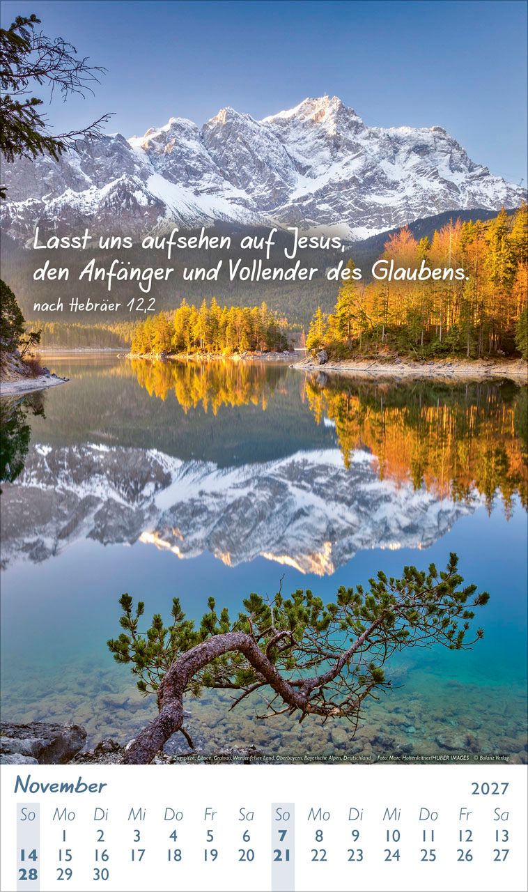 Posterkalender - Faszinierende Schöpfung 2027 Posterkalender