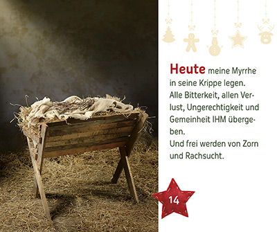 Aufstellbuch - Zünde dein Licht an - Krippe Kerze