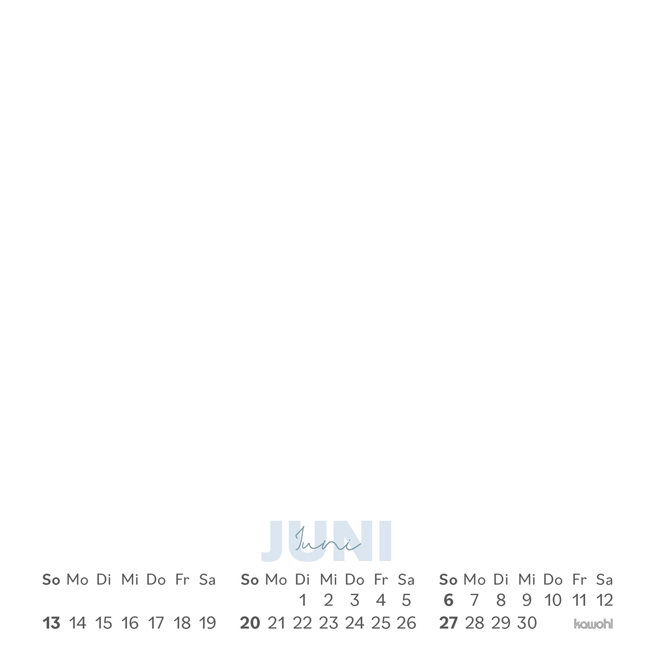 Postkartenkalender - Einblicke 2027