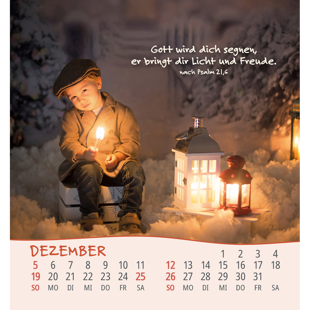 Aufstellkalender - Gott hat alle Kinder lieb 2027