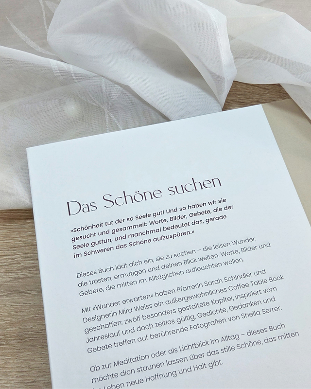 Geschenkbuch - Wunder erwarten