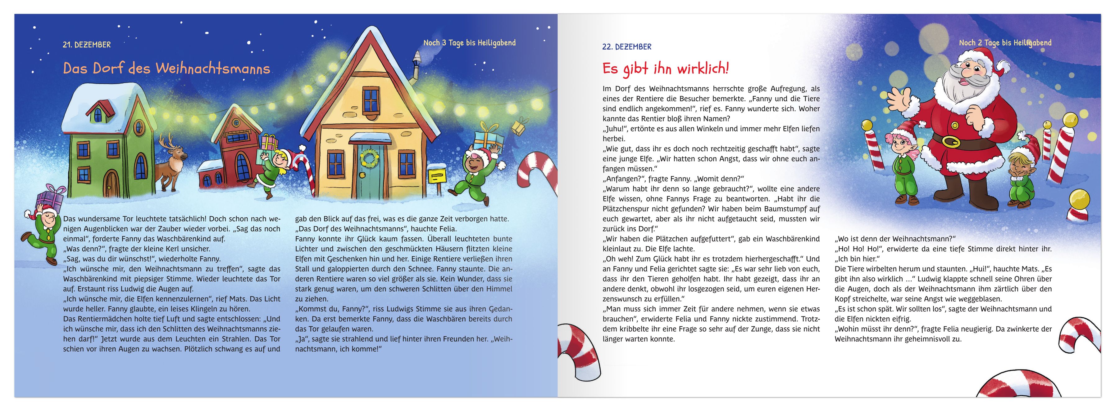 Adventskalender - Fanny sucht den Weihnachtsmann