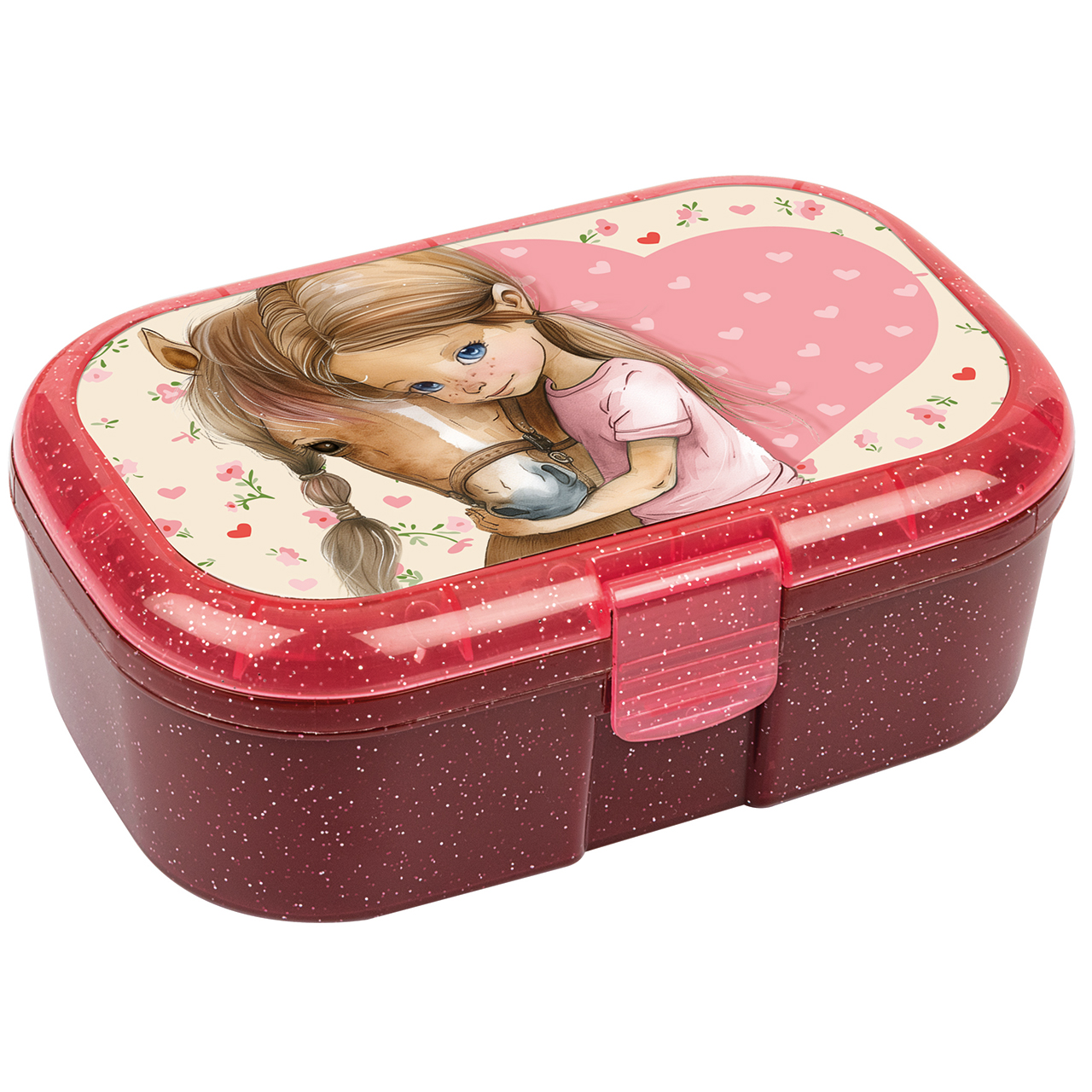 Lunchbox - Mädchen mit Pferd - Mädchen Pferd