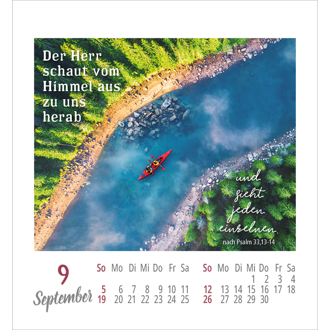 Aufkleberkalender - Frei sein & leben 2027
