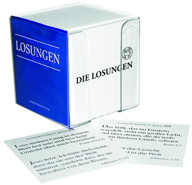 Karten-Box - Die Losungen 2027 - Losungs-Box mit Karten