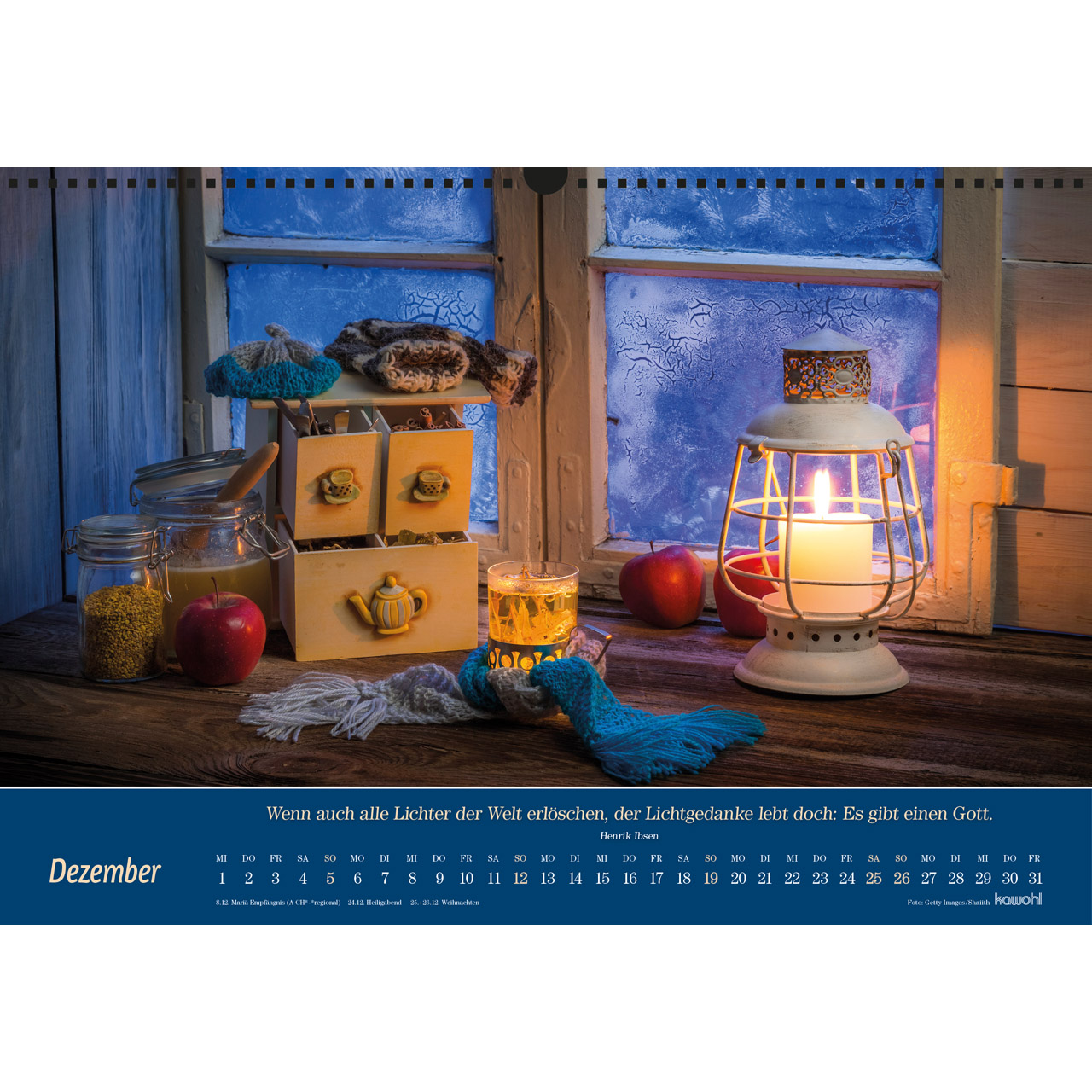 Wandkalender - Atemholen 2027