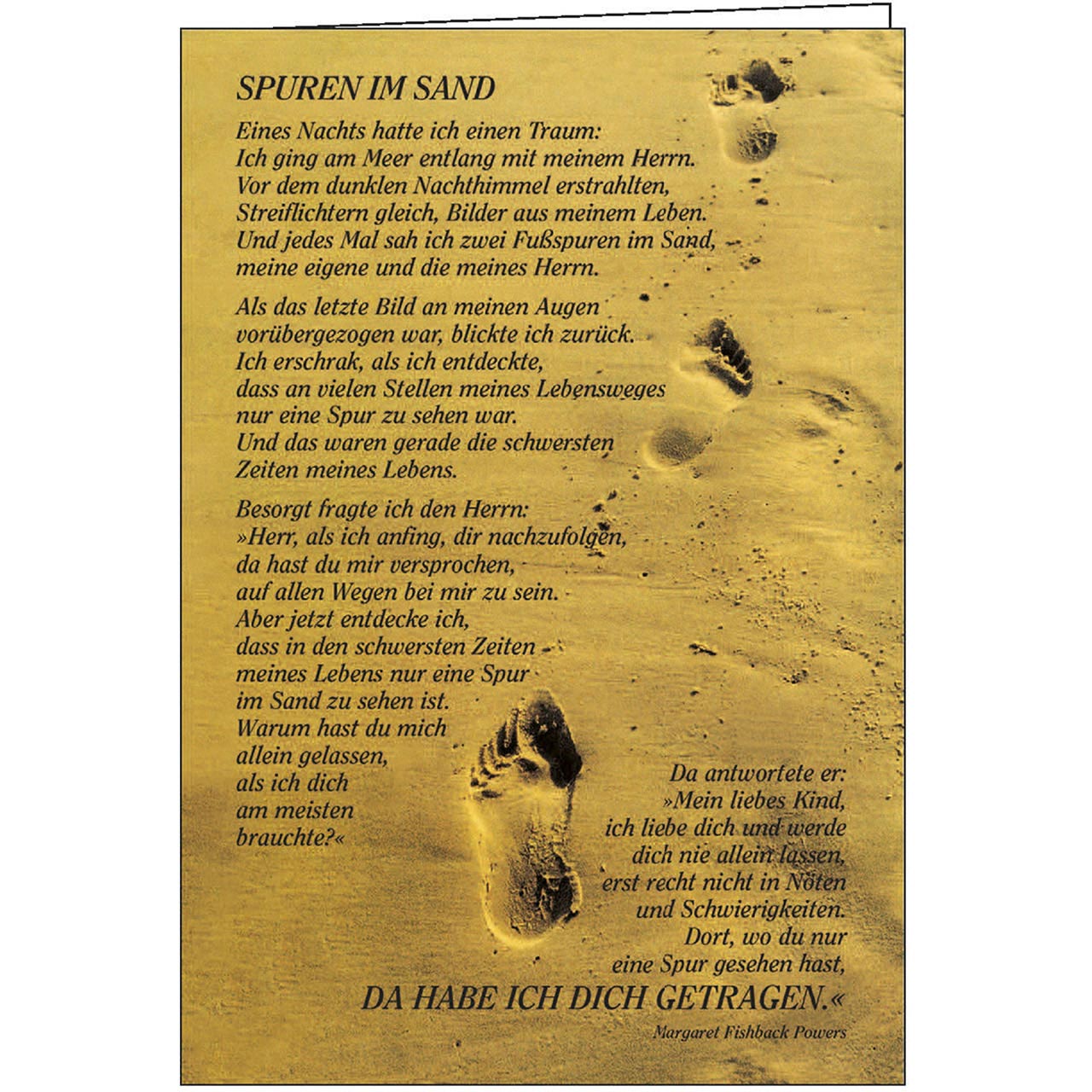 Spuren im Sand