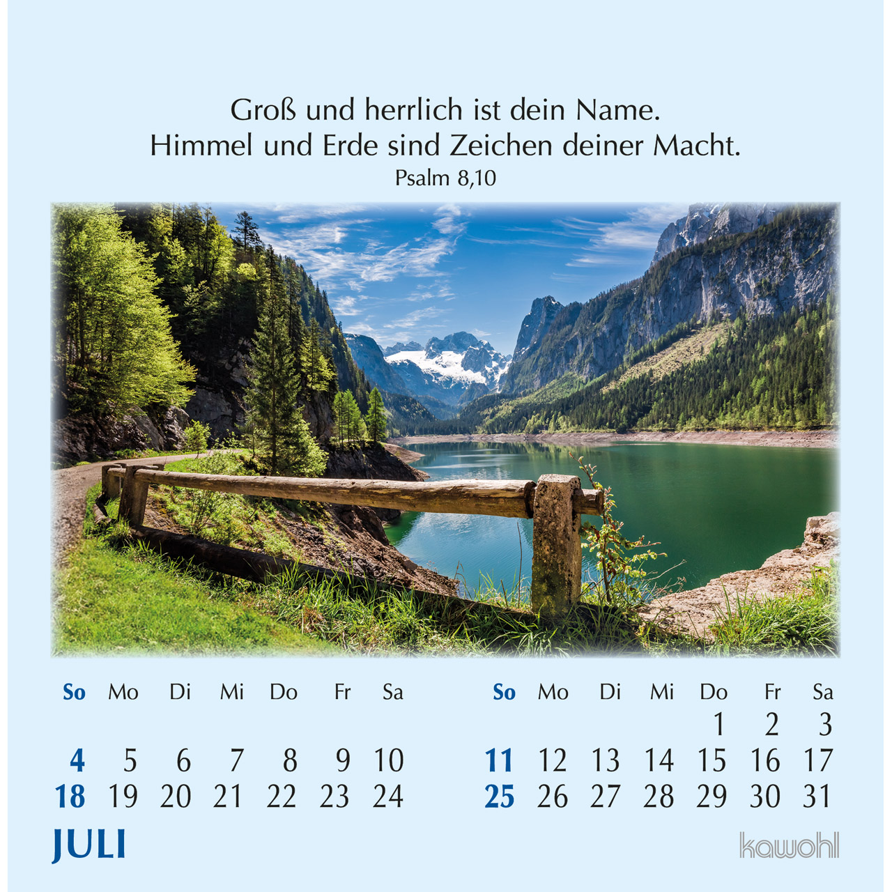 Postkartenkalender - Worte des Lebens 2027